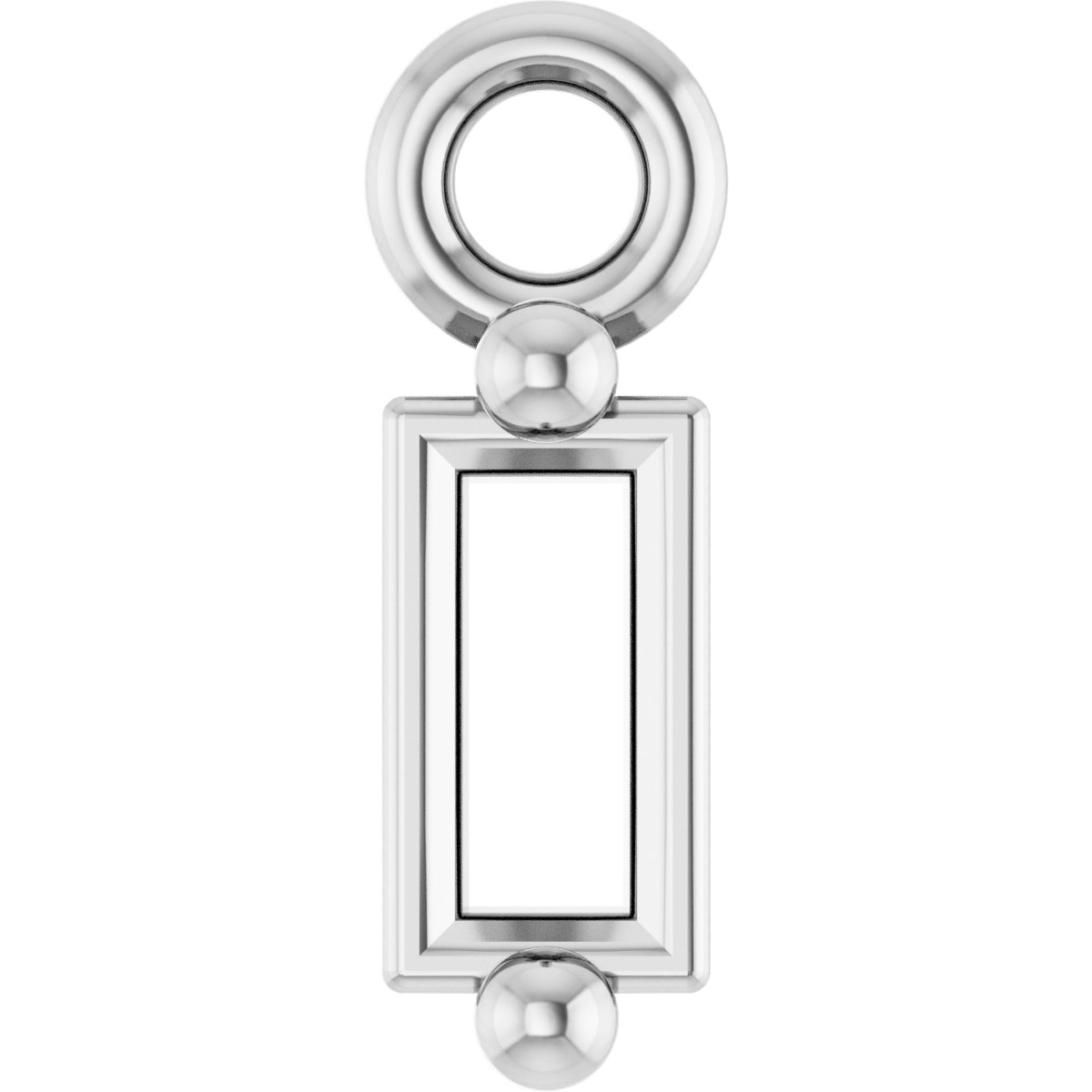 Round 4-Prong Basket Dangle