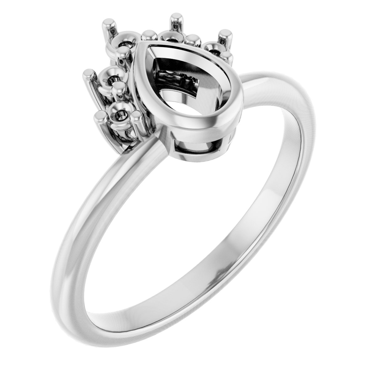 14k White Gold