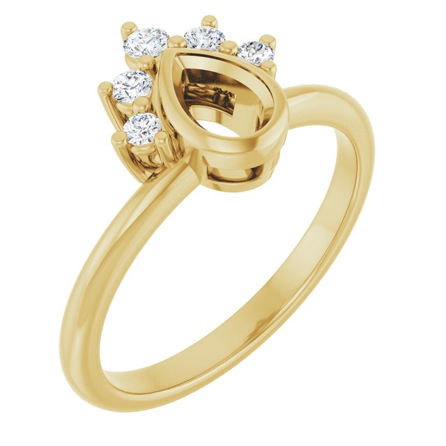 14k Yellow Gold