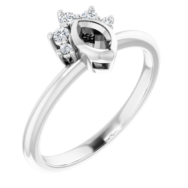 14k White Gold