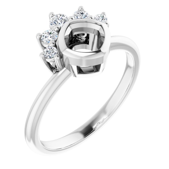 14k White Gold