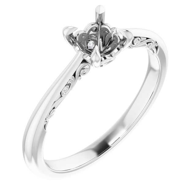 14k White Gold