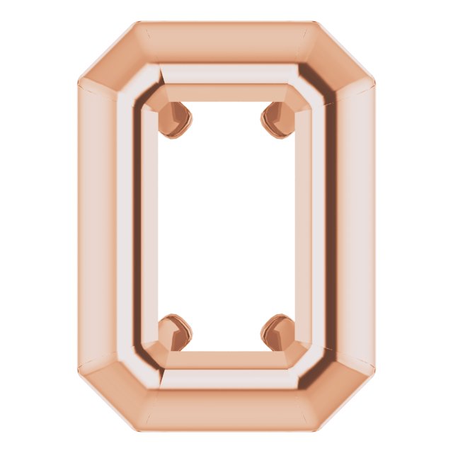 Back-Set Earring Setting