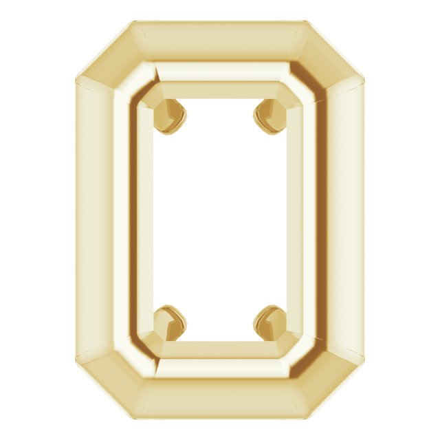 Back-Set Earring Setting