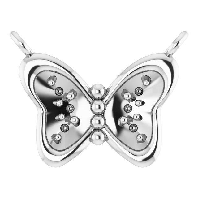 Butterfly Necklace or Center