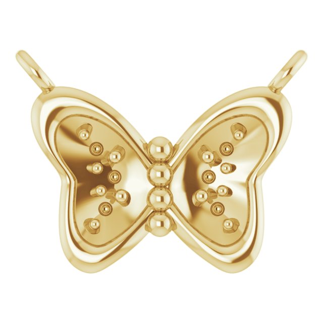 Butterfly Necklace or Center