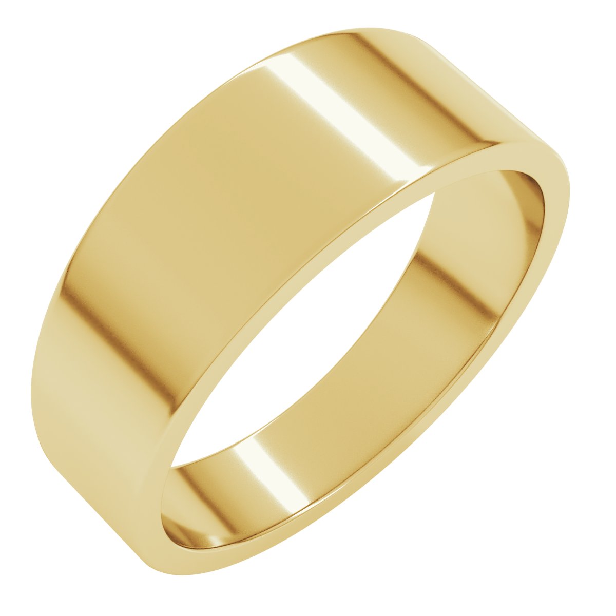 Tapered Плосък Халка Размер 10