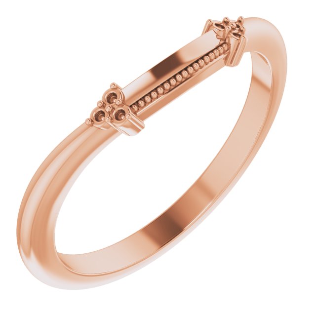 Accented Engagement Ring or Band