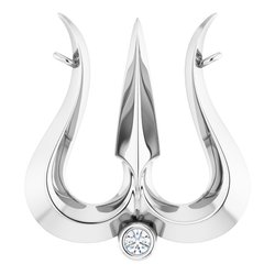 Shiva Trishula Necklace or Center