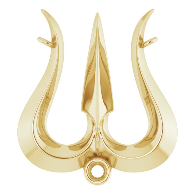 Shiva Trishula Necklace or Center