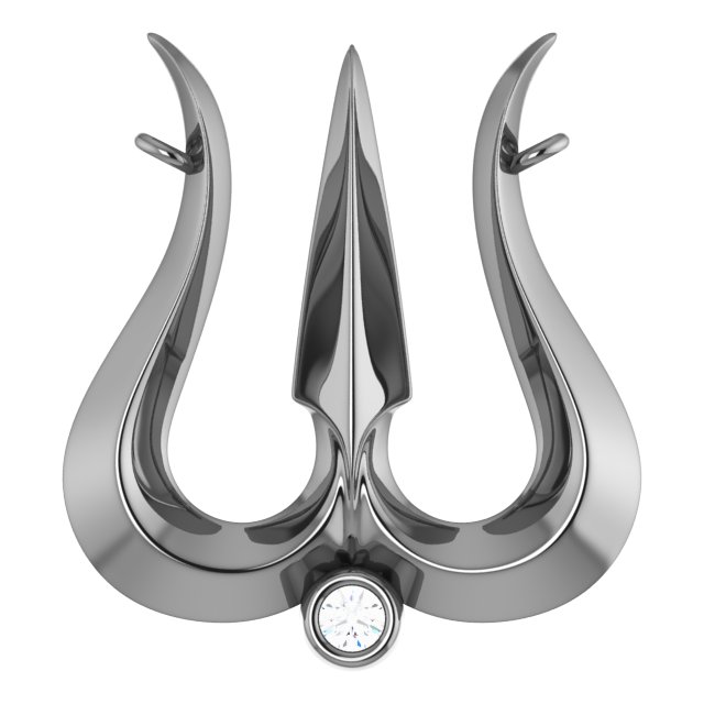 Shiva Trishula Necklace or Center