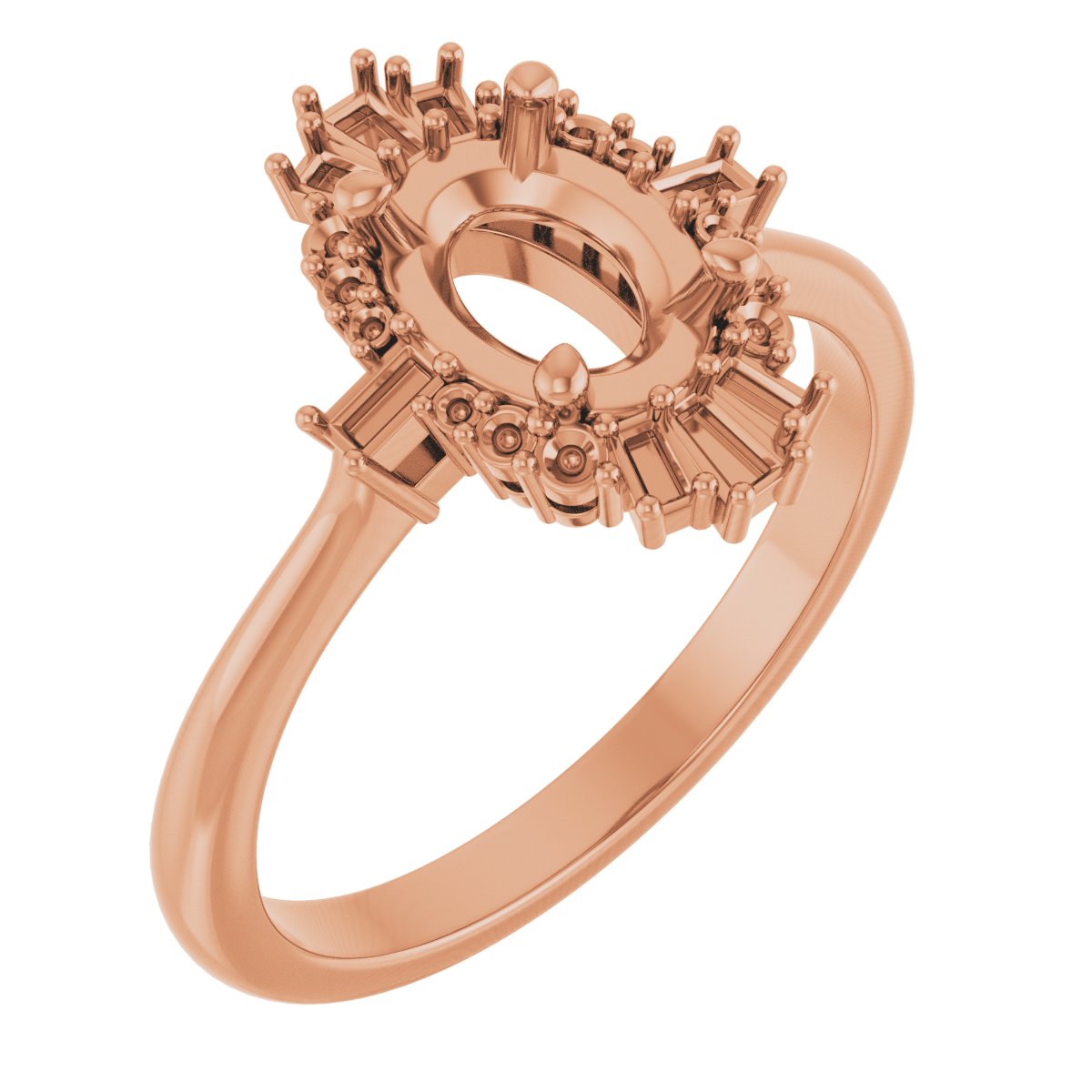 Halo-Style Engagement Ring or Band