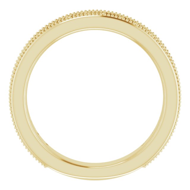 Alternative view of 3/4 CTW Natural Diamond Anniversary Band – 14K Yellow Gold