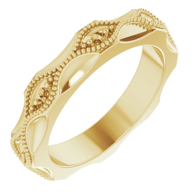 Vintage-Inspired Eternity Band band