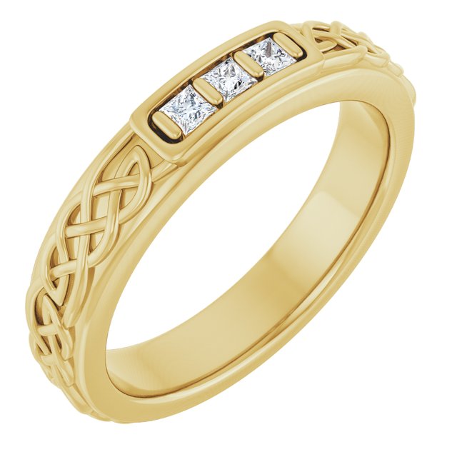 14k Yellow Gold