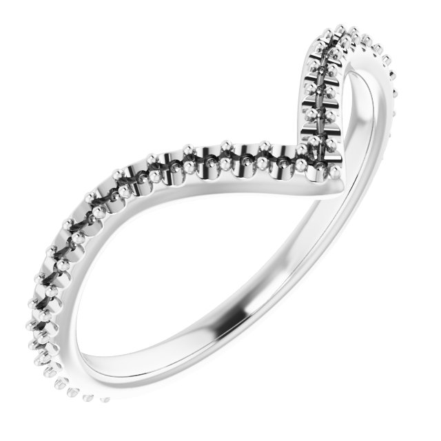 Accented Engagement Ring or Band