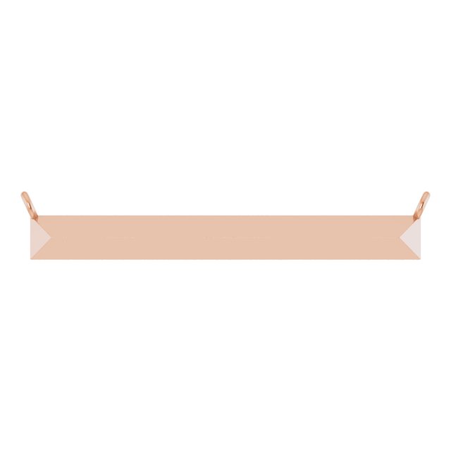 Geometric Bar Necklace or Center