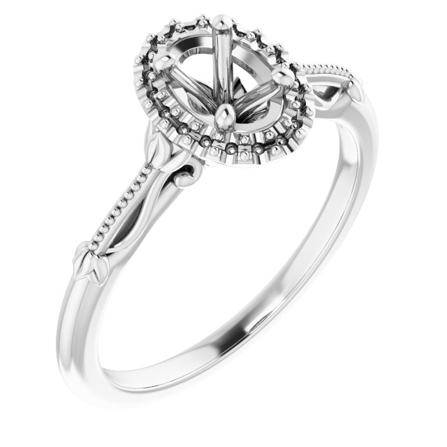 Halo-Style Engagement Ring