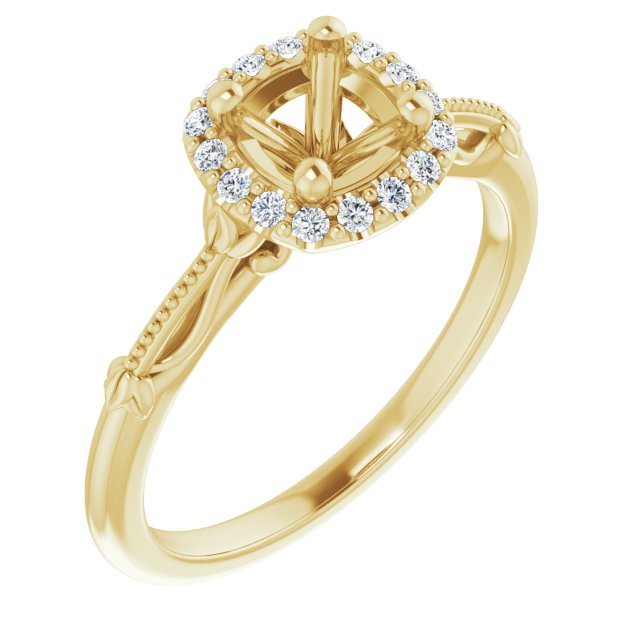 14k Yellow Gold