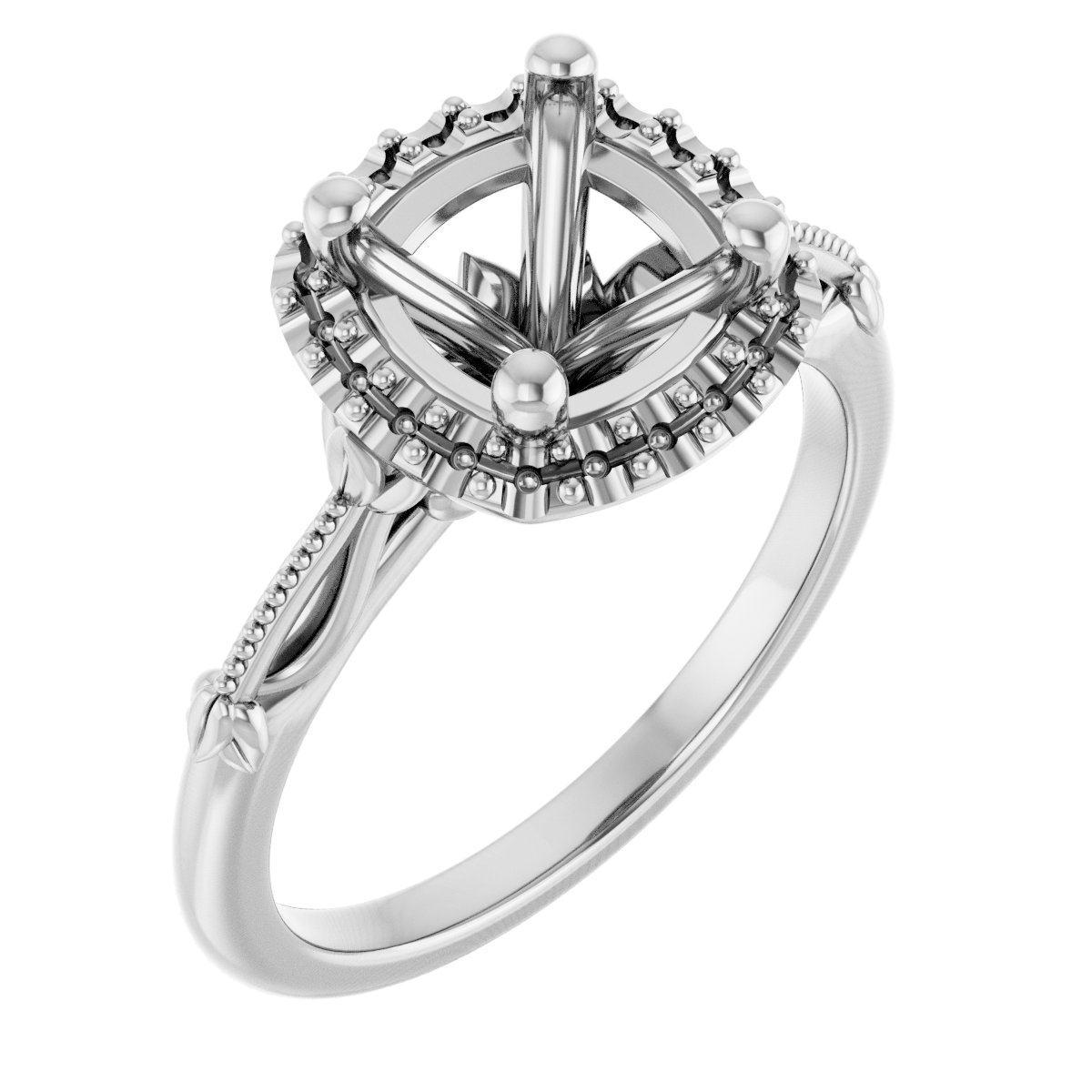 Halo-Style Engagement Ring