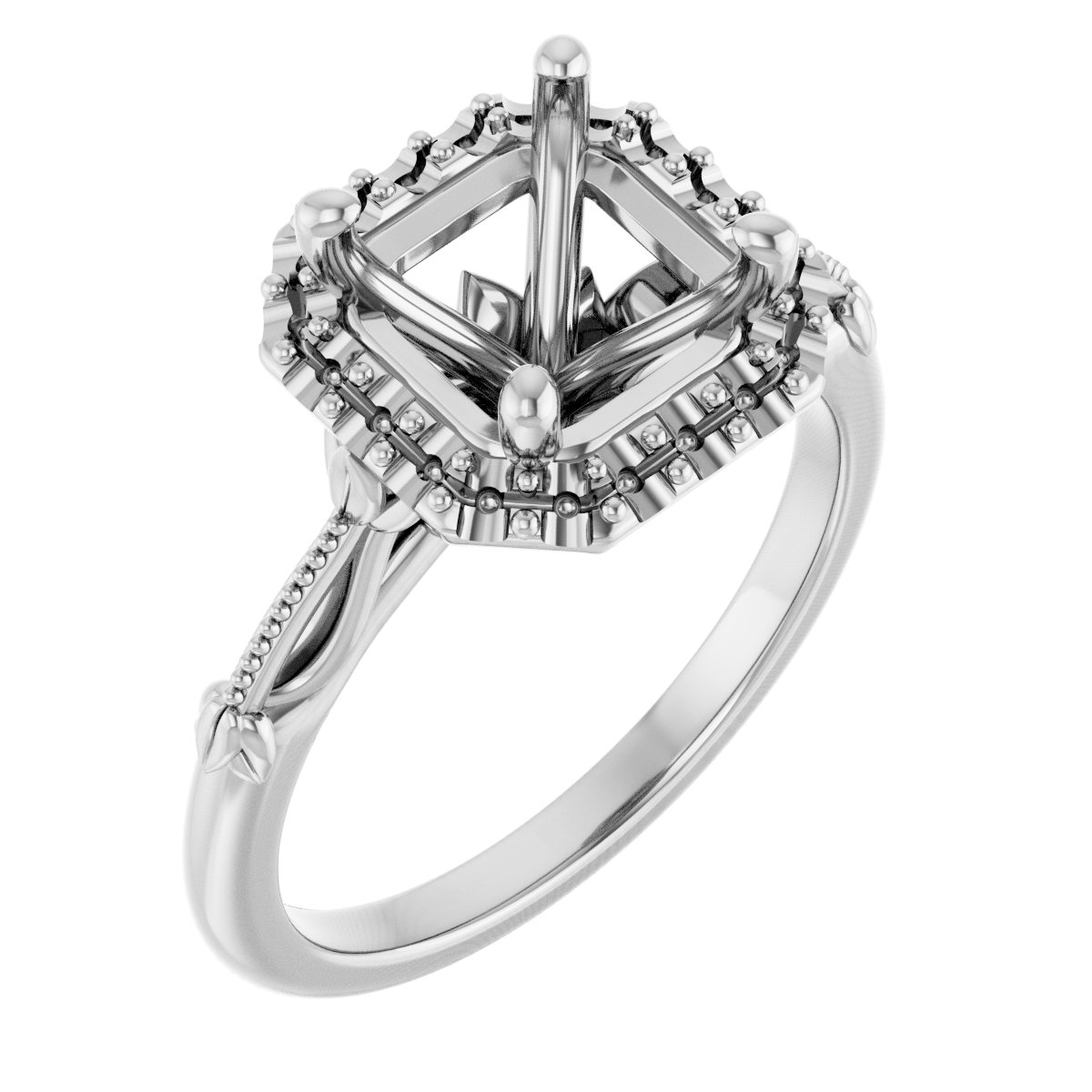 Halo-Style Engagement Ring