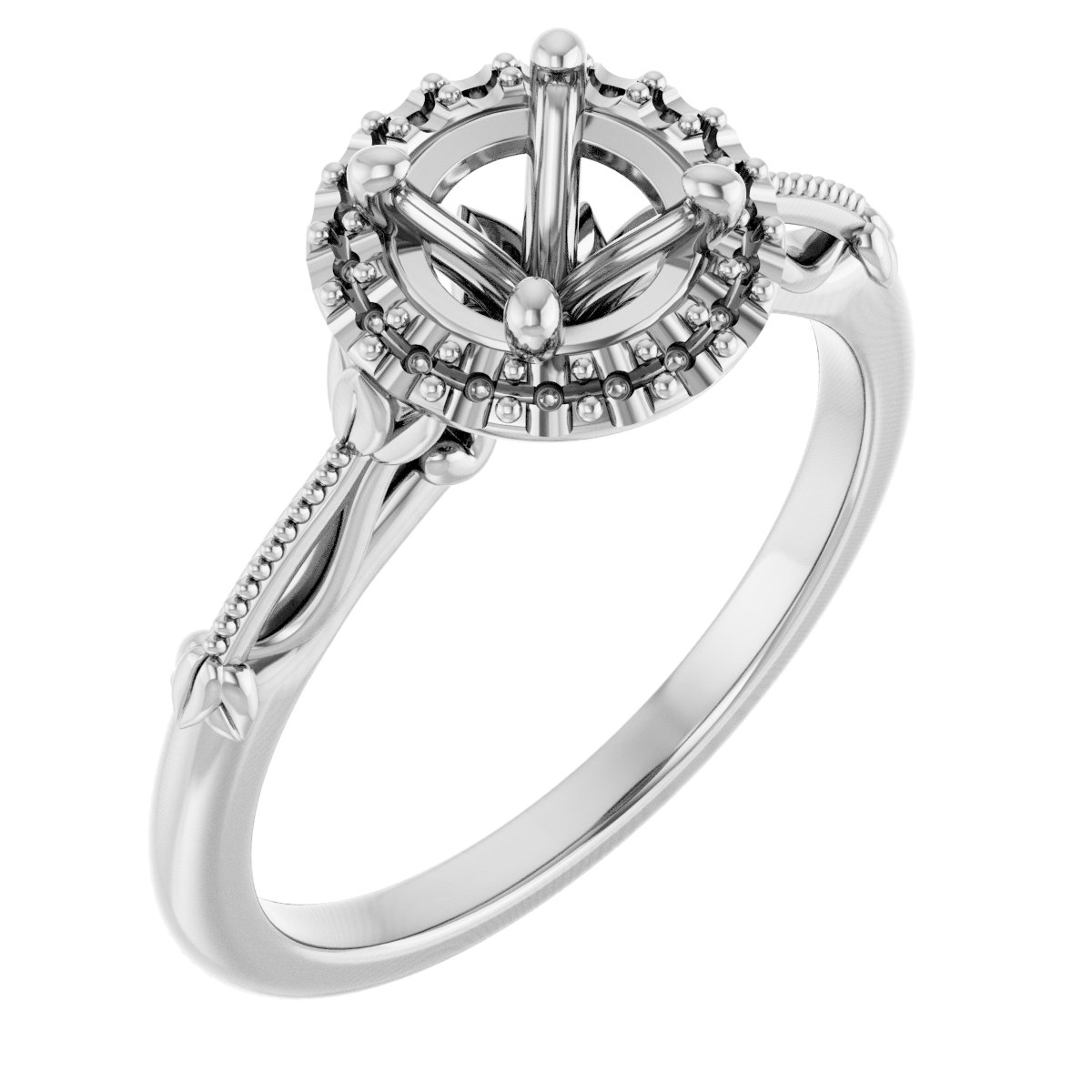 Halo-Style Engagement Ring