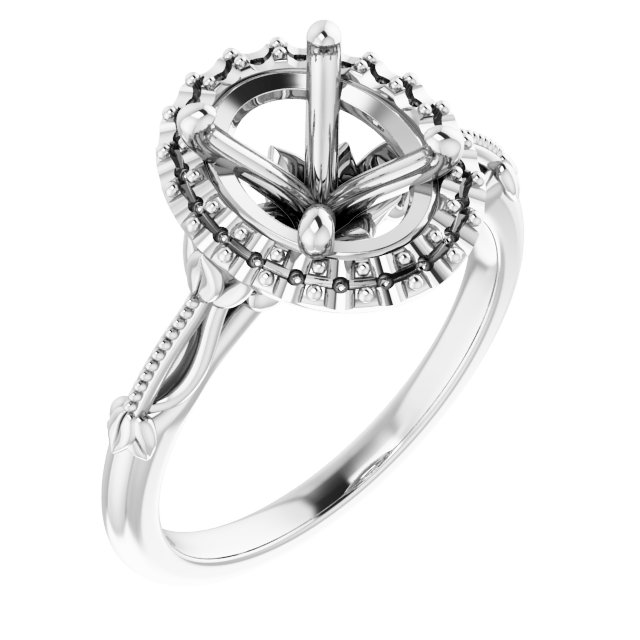 Halo-Style Engagement Ring