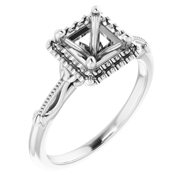 Halo-Style Engagement Ring