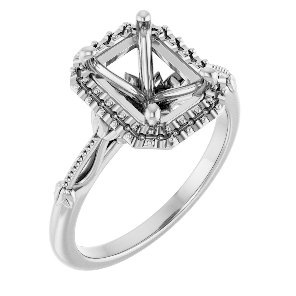 Halo-Style Engagement Ring