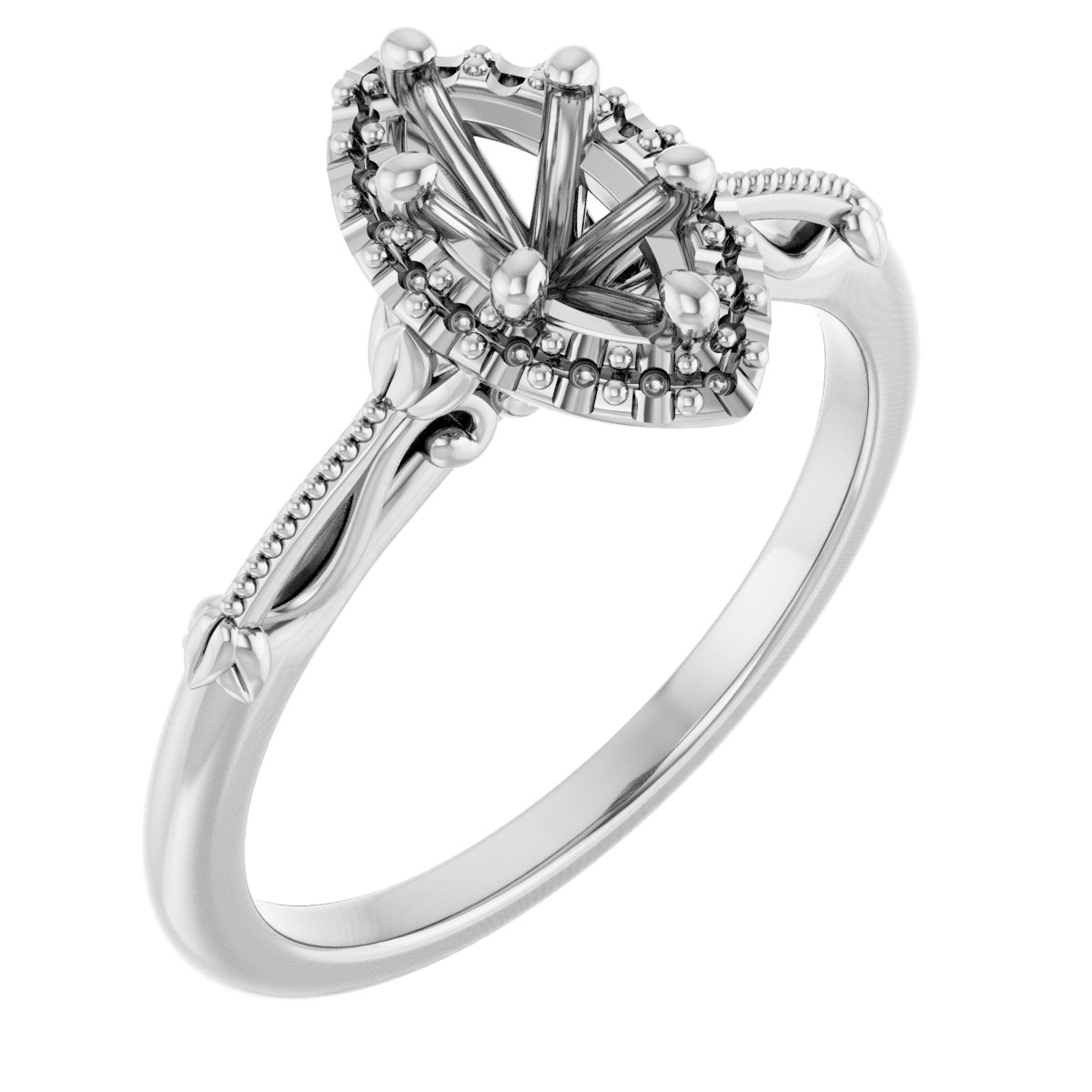 Halo-Style Engagement Ring