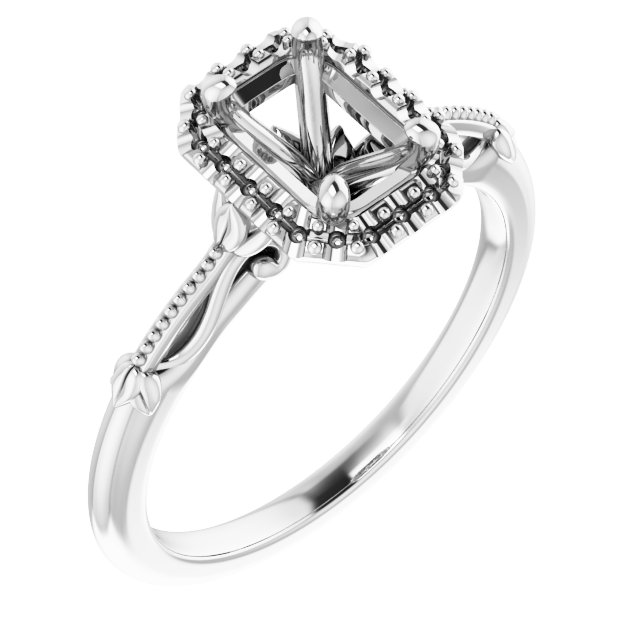Halo-Style Engagement Ring