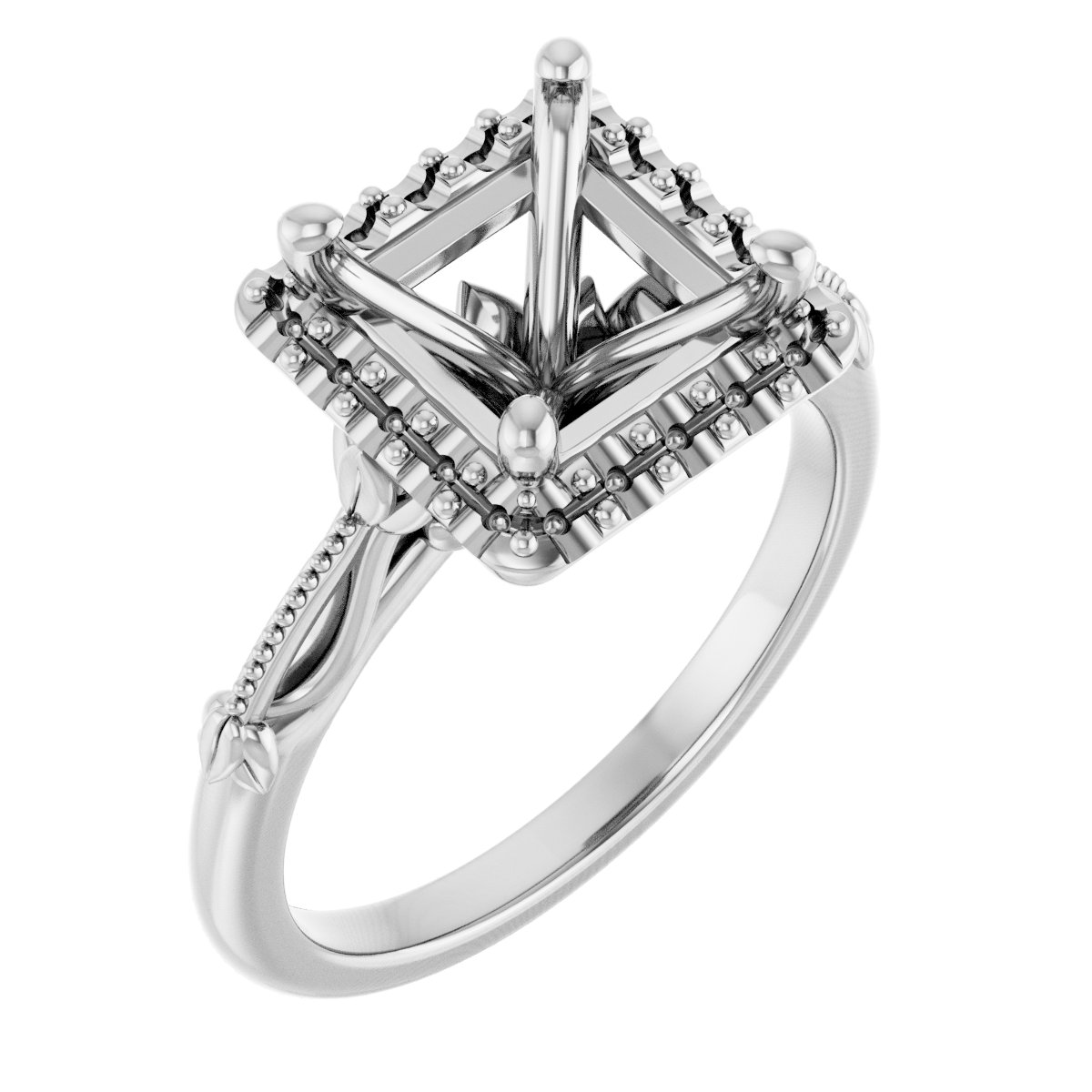 Halo-Style Engagement Ring