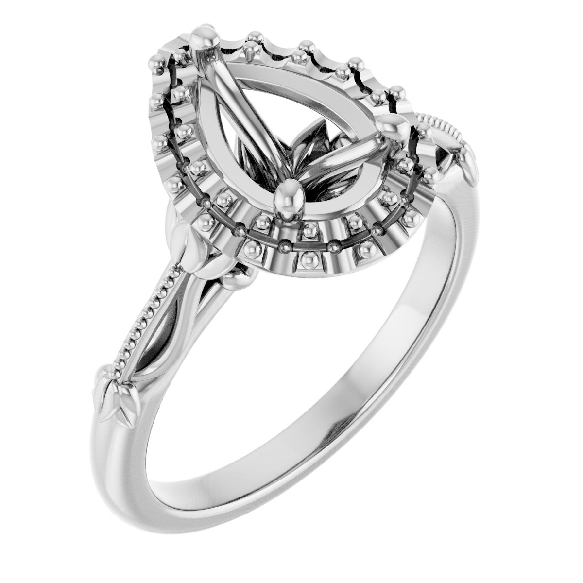 Halo-Style Engagement Ring