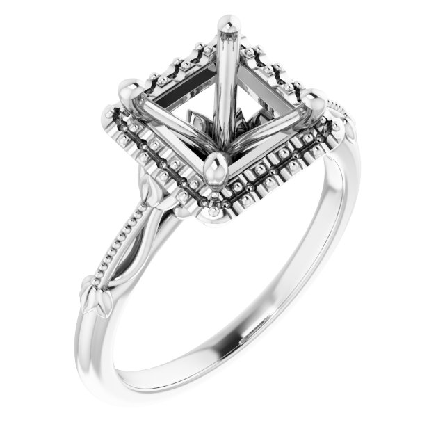 Halo-Style Engagement Ring