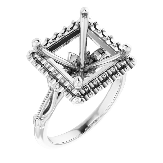 Halo-Style Engagement Ring