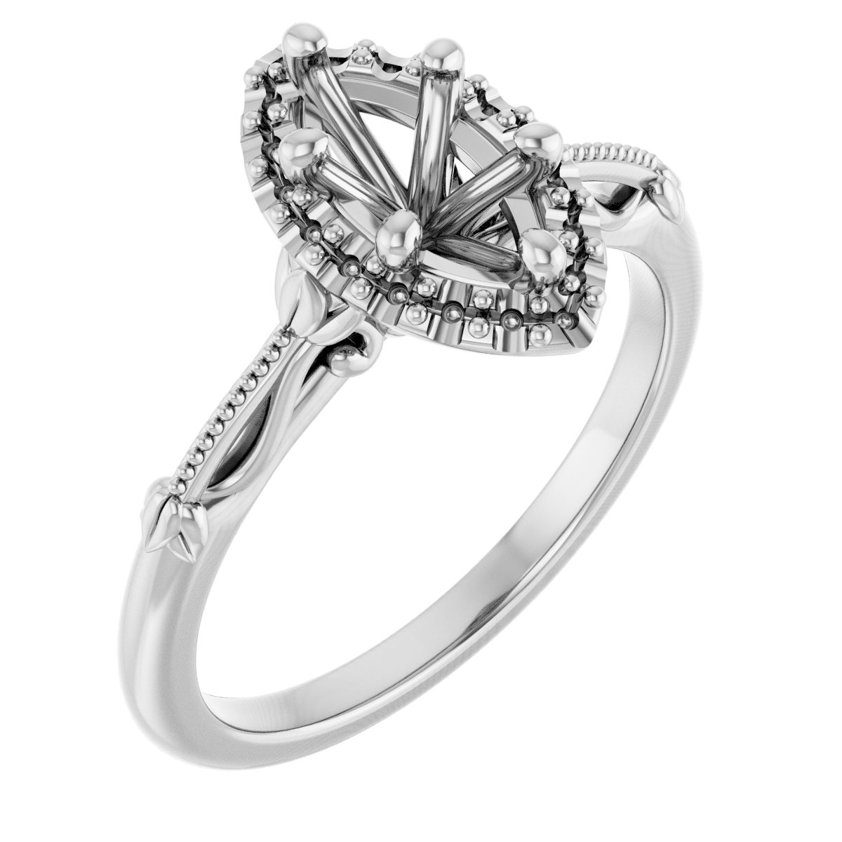 Halo-Style Engagement Ring