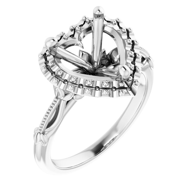 Halo-Style Engagement Ring
