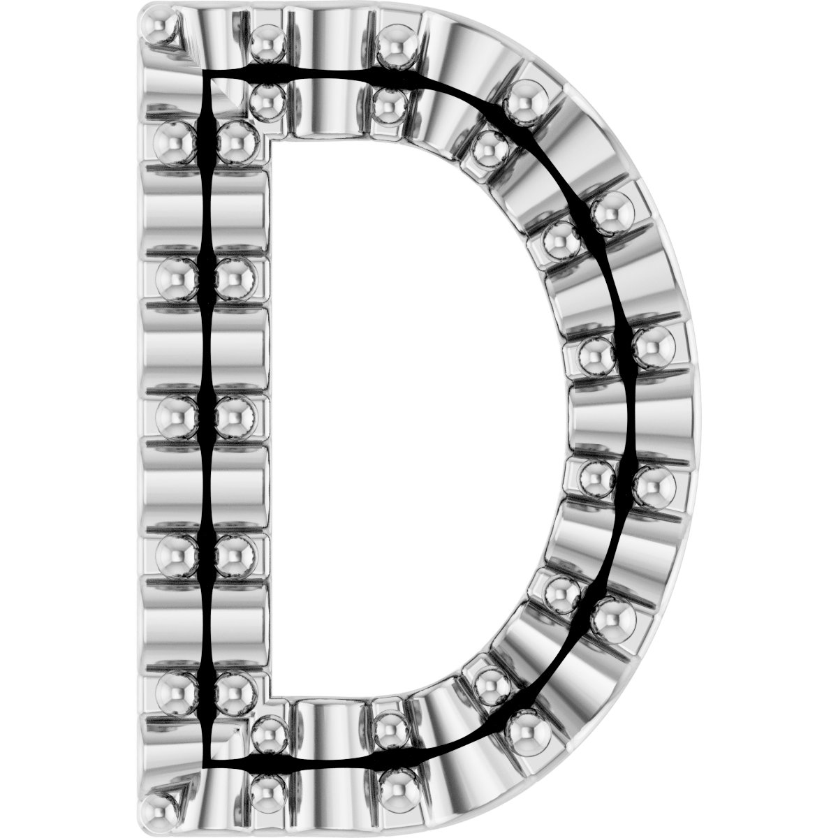 Accented Block Initial Trim