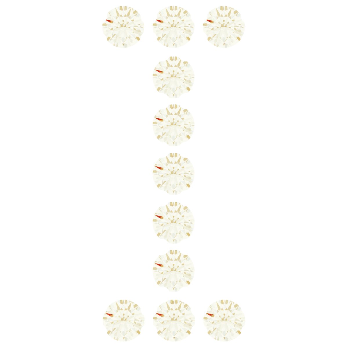 Accented Block Initial Trim