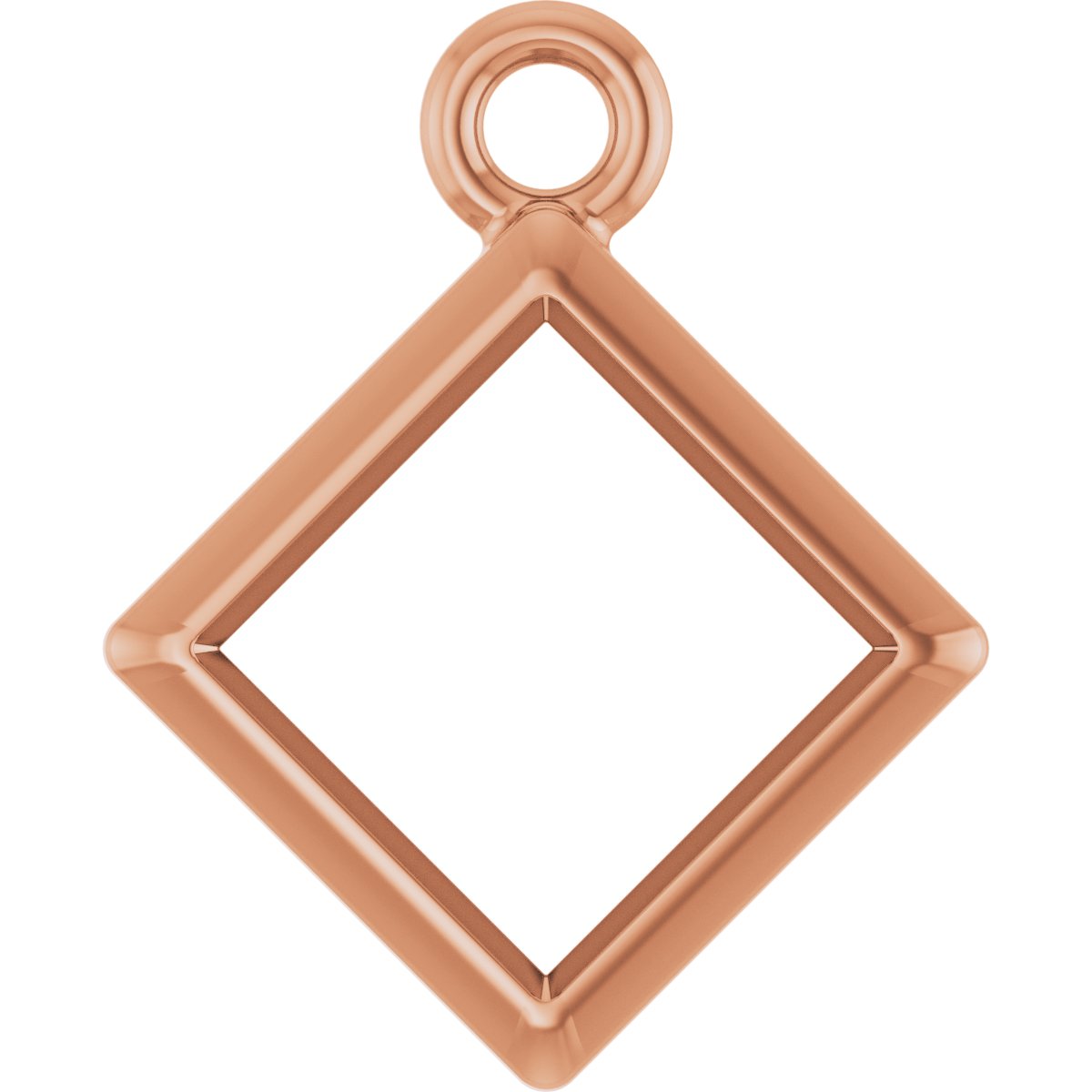 Bezel-Set Dangle