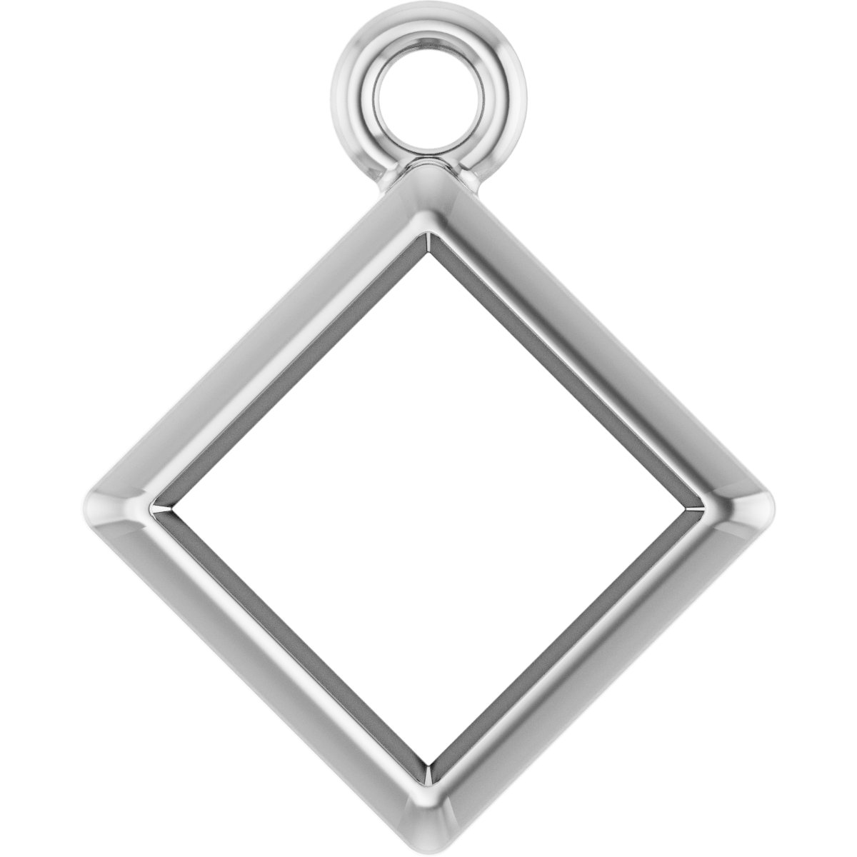 Bezel-Set Dangle