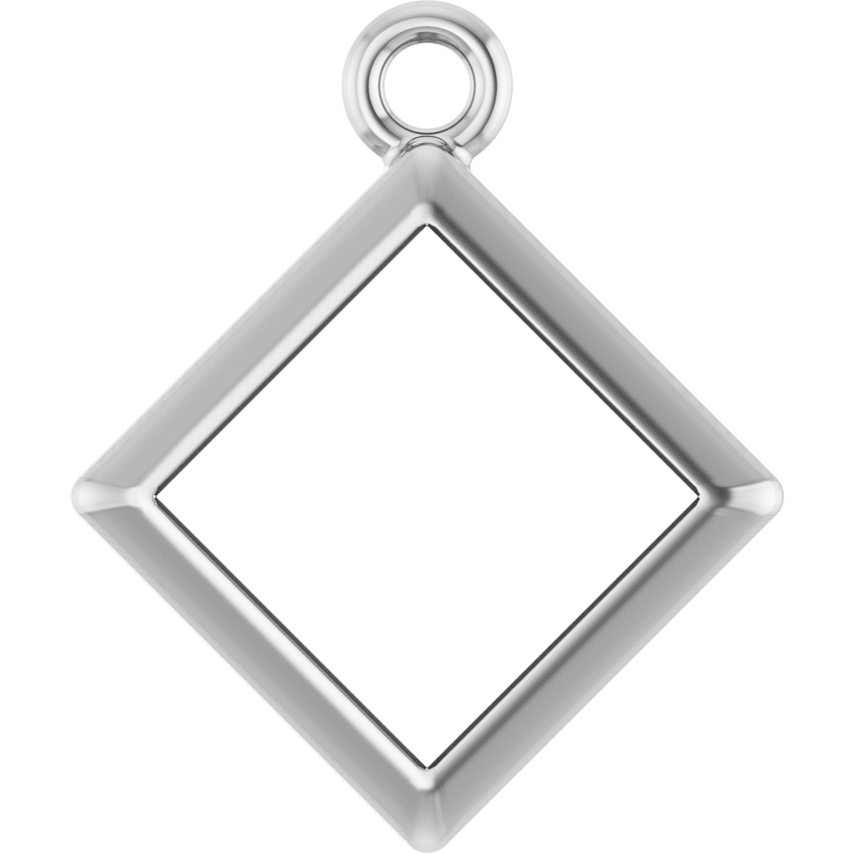 Bezel-Set Dangle