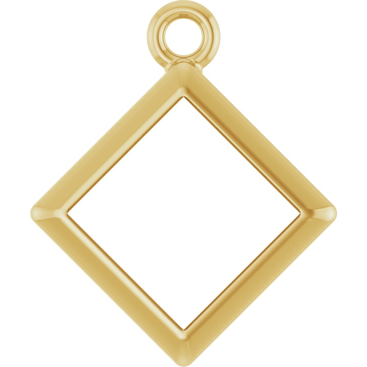 Bezel-Set Dangle