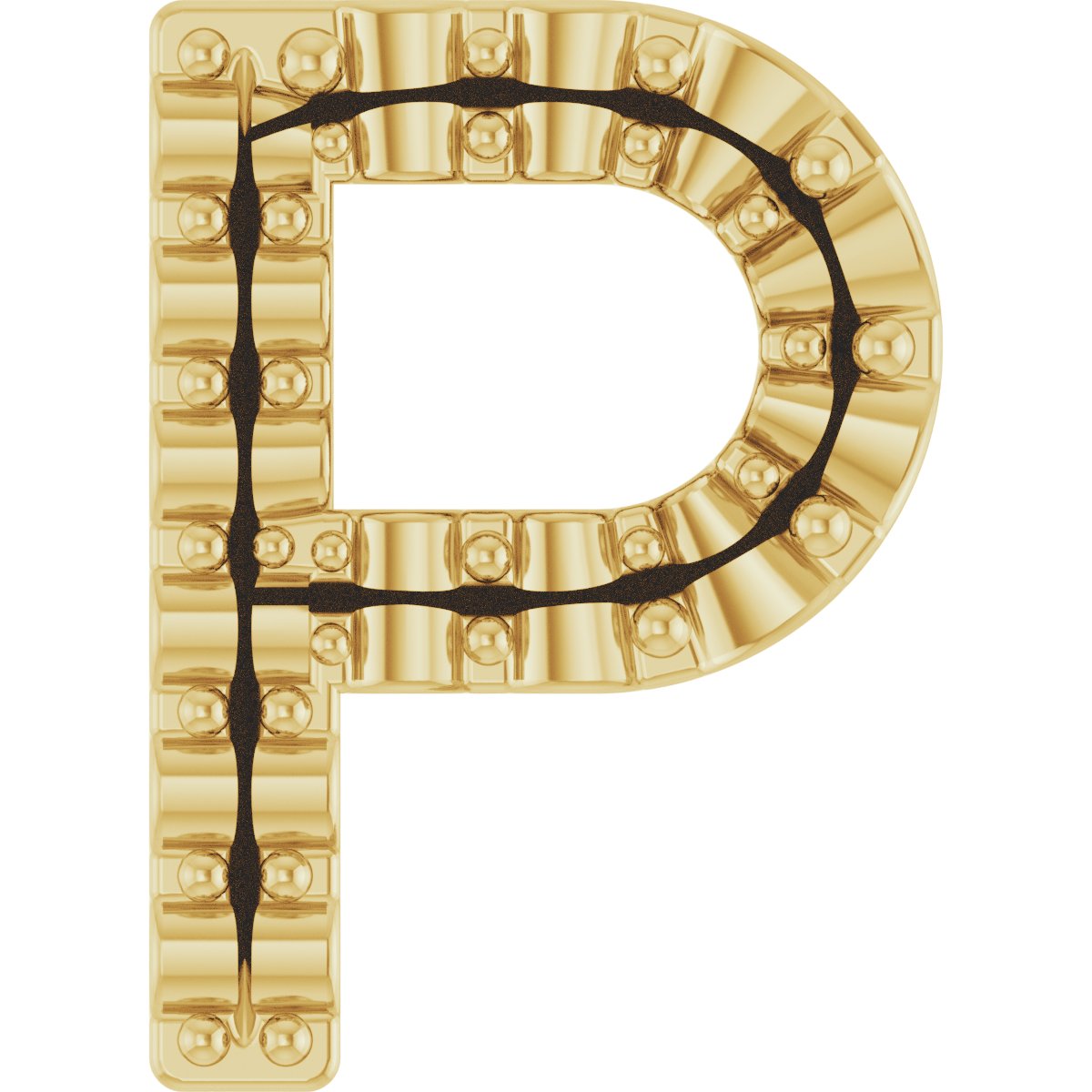 Accented Block Initial Trim