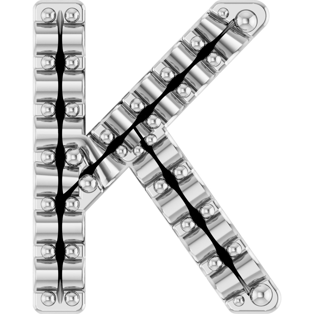 Accented Block Initial Trim