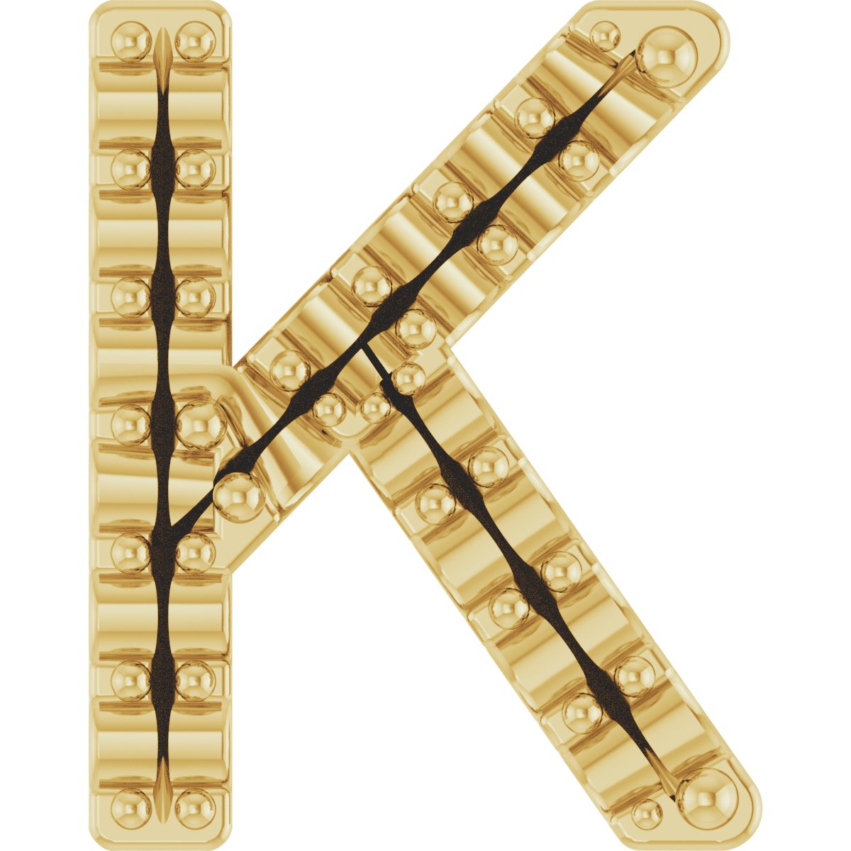 Accented Block Initial Trim