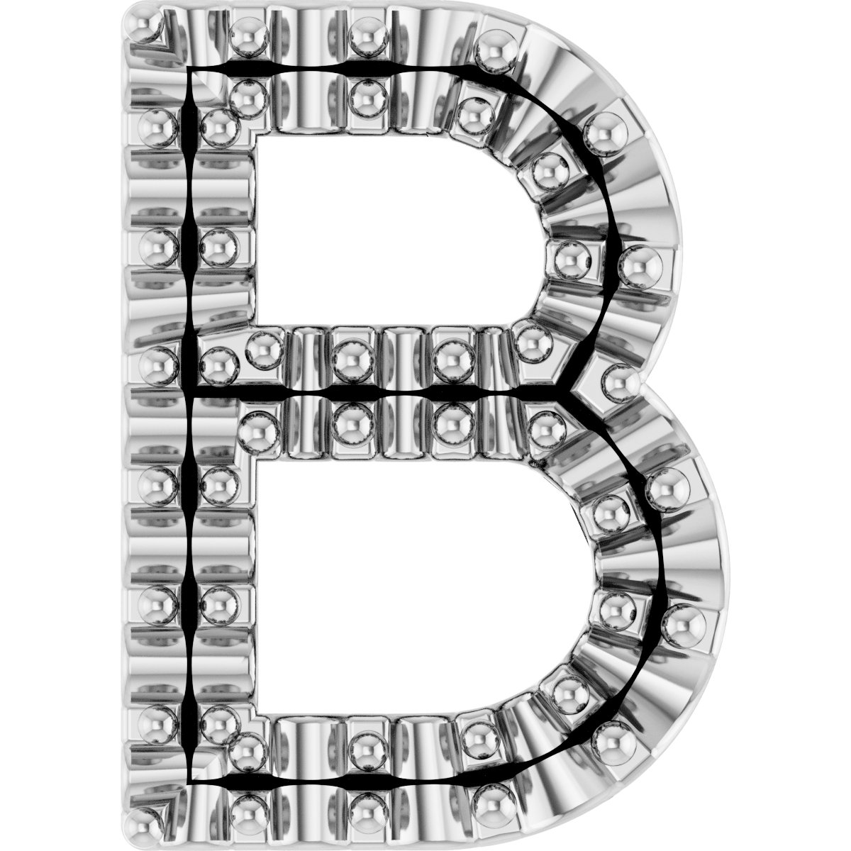 Accented Block Initial Trim