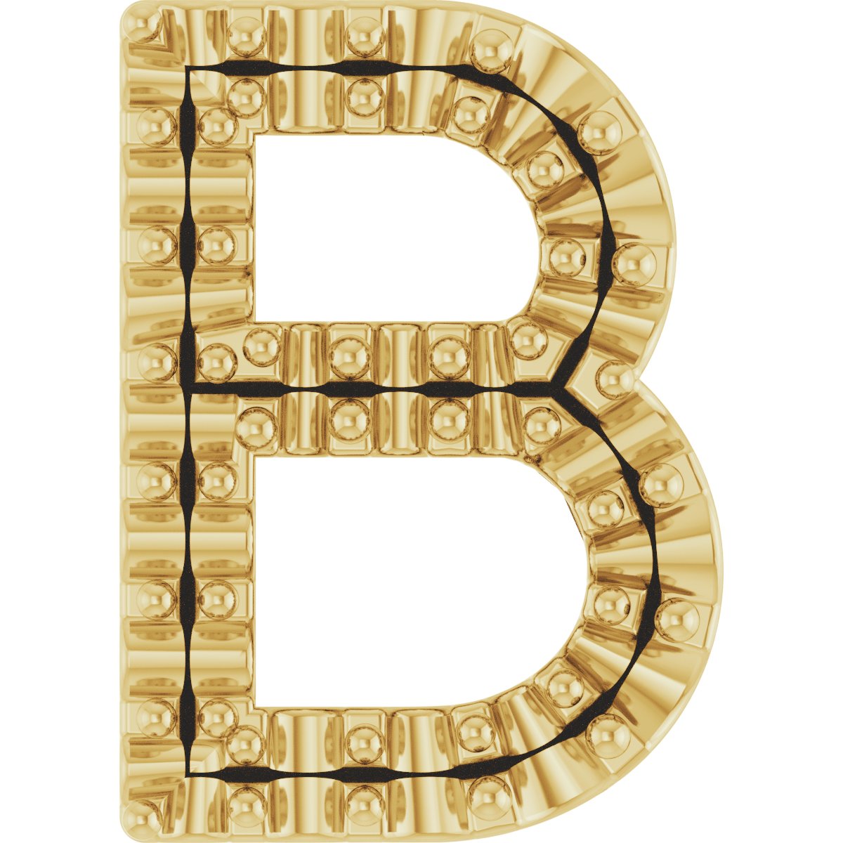 Accented Block Initial Trim