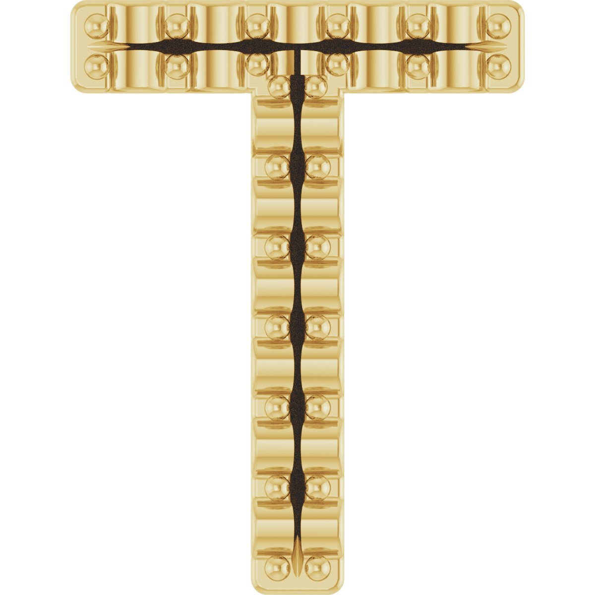 Accented Block Initial Trim