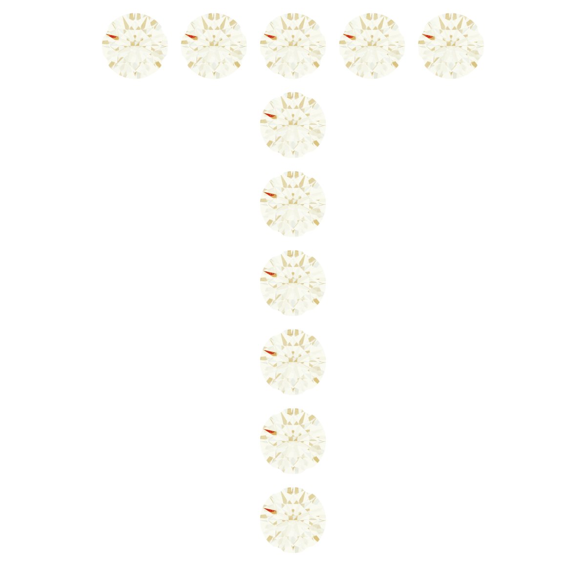 Accented Block Initial Trim